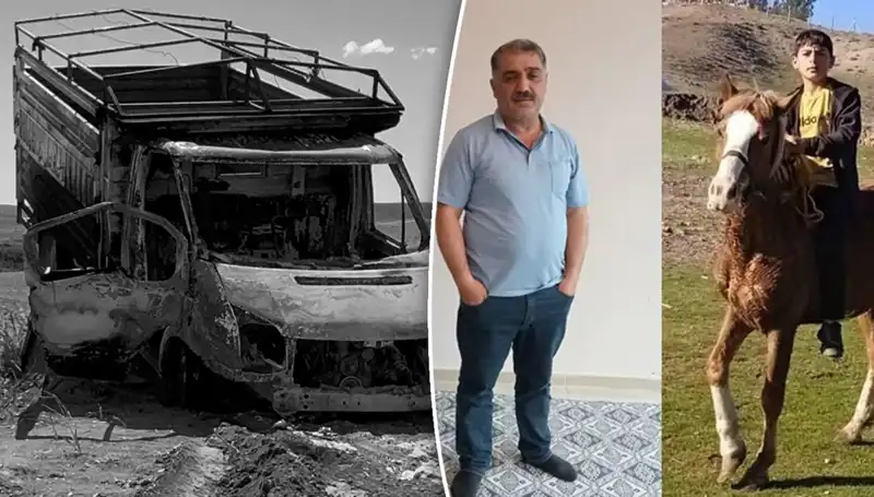 Diyarbakır'da Vahşice Katledilen Baba Oğul, Yan Yana Toprağa Verildi