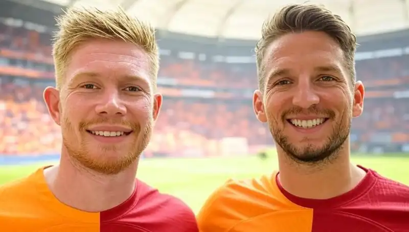 Galatasaray, Kevin de Bruyne İçin Mertens'i Kullanarak Orta Saha Gücünü Artıracak!