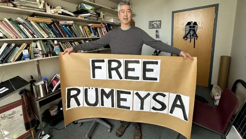 ABD’li Profesörden Rümeysa Öztürk İçin Özgürlük Açlık Grevi!