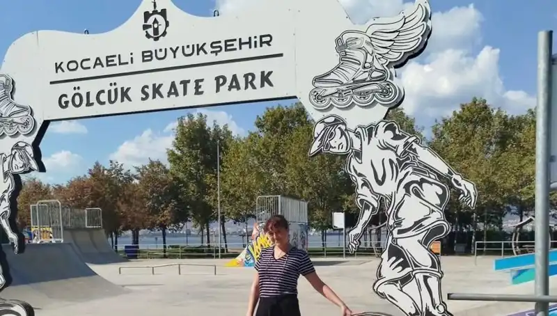 Kocaeli Kaykay Parkı'na Mattia Ahmet Minguzzi'nin Şerefi Verildi