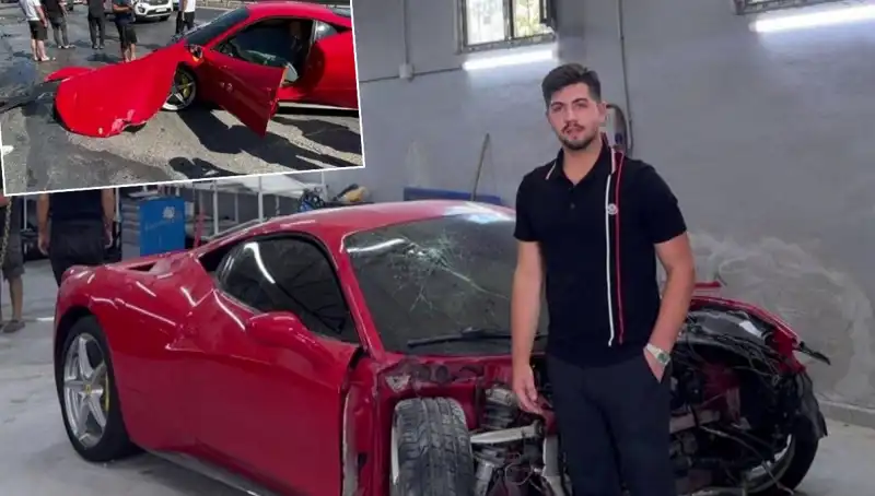 15 Milyonluk Ferrari Hurdaya Döndü: Sahibi İsyan Ediyor!