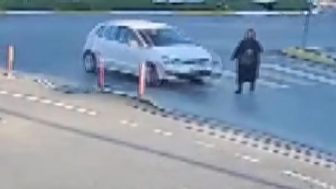 Yardım beklerken ikinci kazayı geçirdi