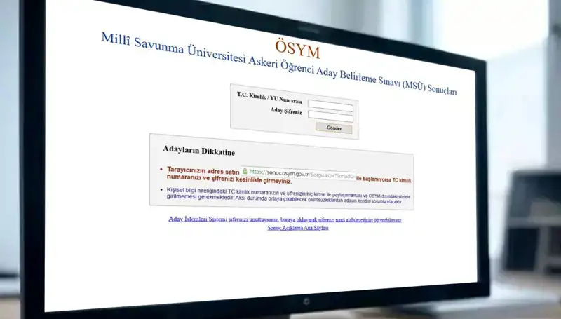2025 MSÜ Sınav Sonuçları Ne Zaman Açıklanıyor? Sorgulama Nasıl Yapılır?