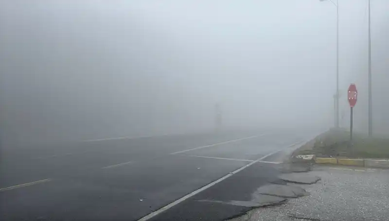 Bolu Dağı'nda Sis Alarmı: Görüş Mesafesi Tehlikeli Seviyeye Düştü