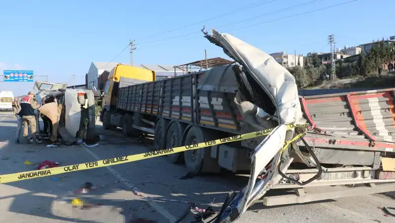 Altı Kişinin Hayatını Kaybettiği Kazada Yalnızca Bir Şahıs Kurtuldu