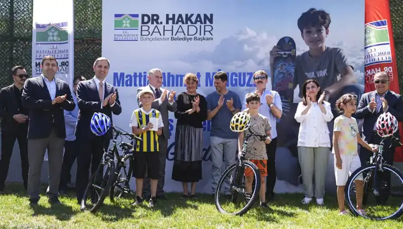 Bahçelievler'de Yeni Bir Heyecan: Mattia Ahmet Minguzzi Skate Parkı Açıldı