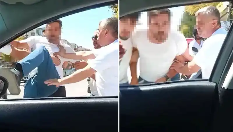 Dolmuş Şoförünün Trafikteki İnanılmaz Davranışları, Tanıkları Şaşkına Çevirdi