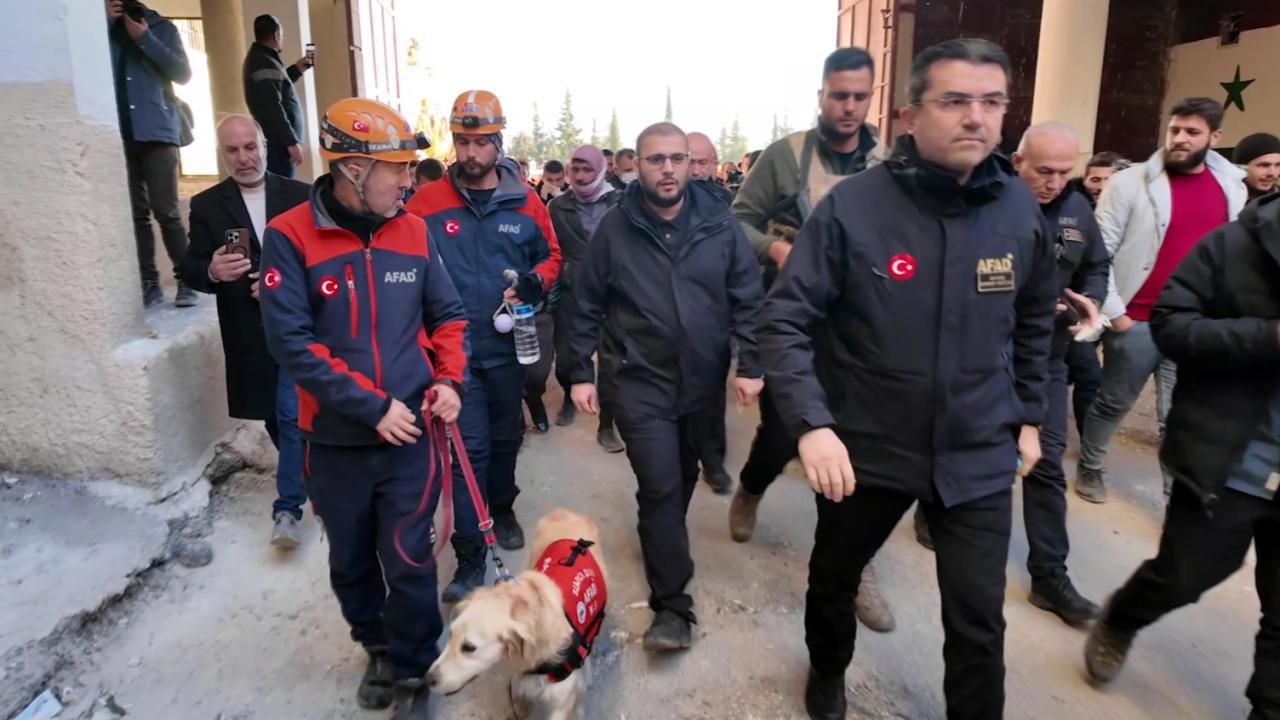 AFAD'dan Sednaya Hapishanesi'nde Çalışmalar Devam Ediyor
