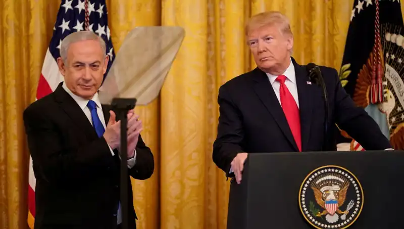 Trump ve Netanyahu Beyaz Saray'da Tarihi Bir Buluşma Gerçekleştiriyor