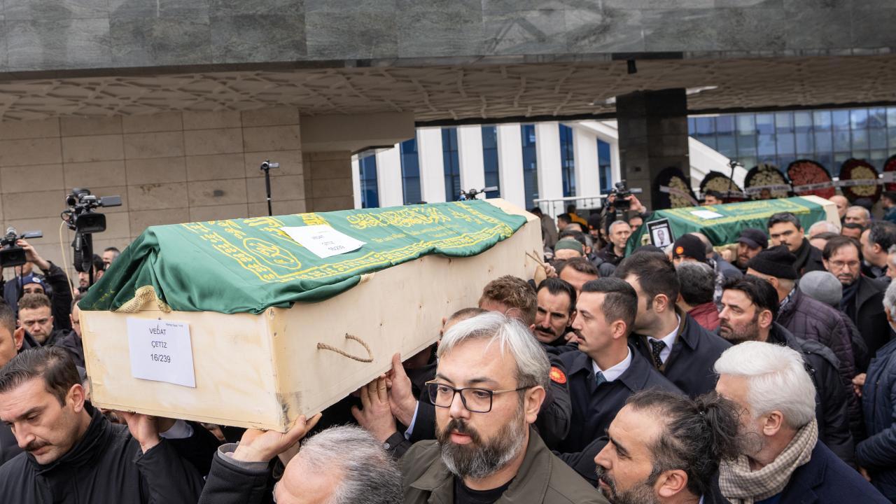 Bolu'daki Faciada Hayatını Kaybedenler için Son Uğurlama