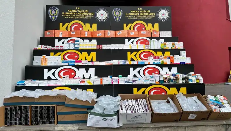 Adana'da Yasa Dışı İlaç Operasyonu: Şoke Eden Detaylar!
